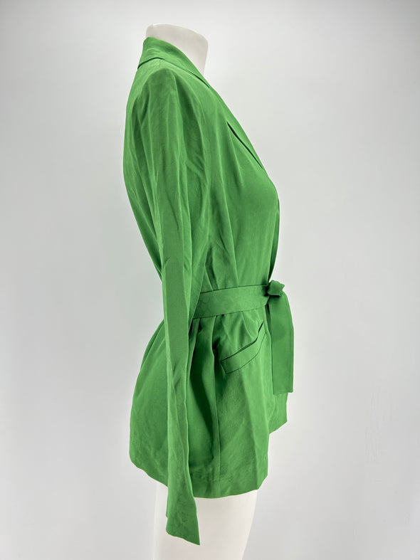 Veste de tailleur verte