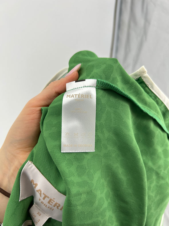 Veste de tailleur verte