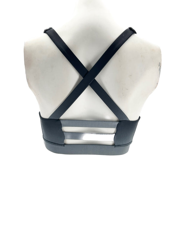 Brassière grise et noire