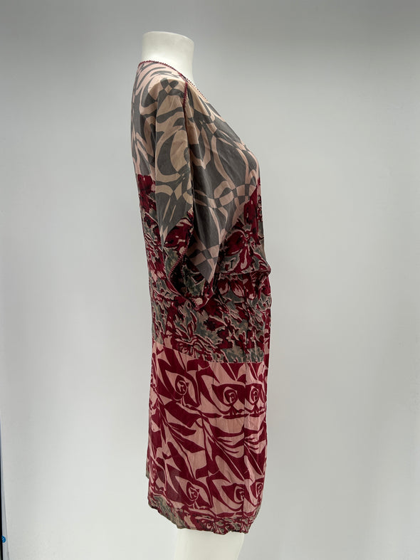 Robe kimono en soie