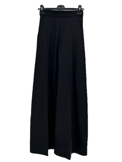 Pantalon large en laine