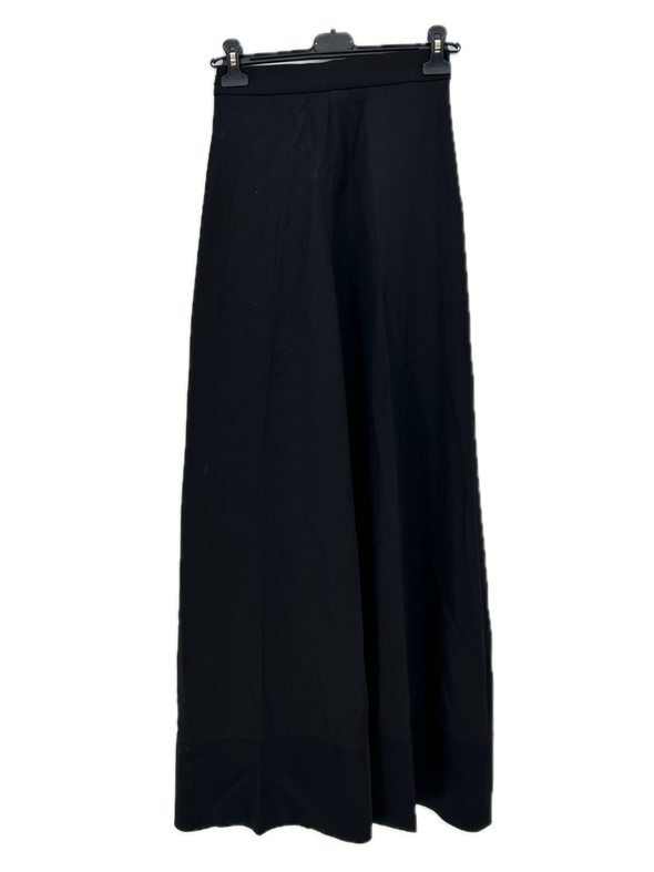 Pantalon large en laine