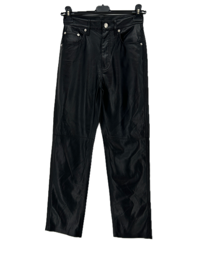 Pantalon en cuir synthétique