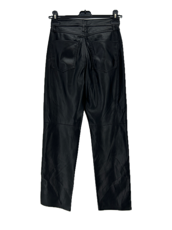 Pantalon en cuir synthétique