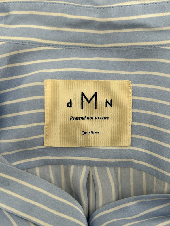 Chemise rayée en soie