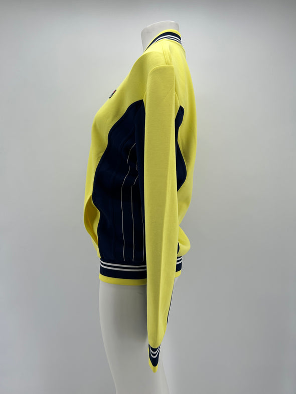 Veste de survêtement jaune