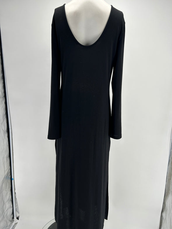 Robe longue noire