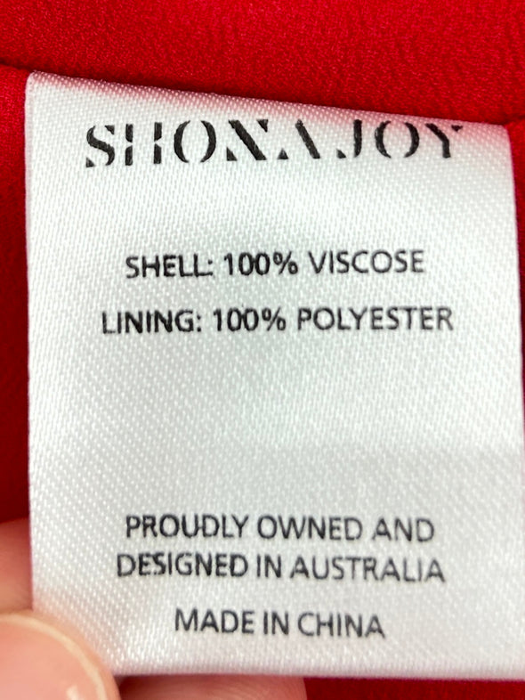 Top rouge à nouer "Margot"