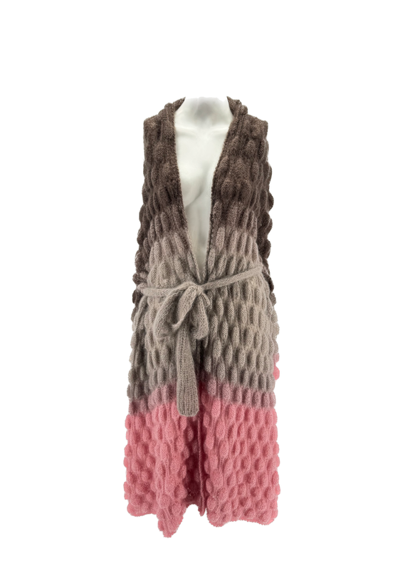 Long cardigan "Emma" en laine