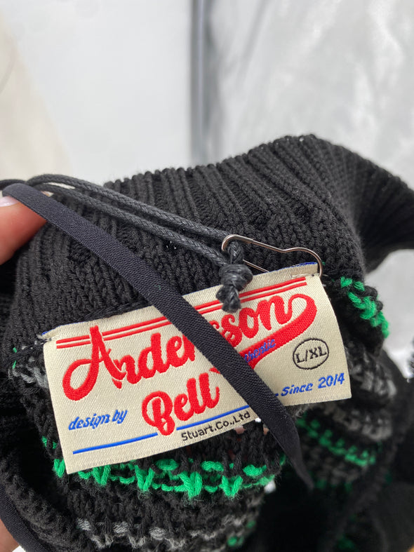 Jupe à rayures en maille