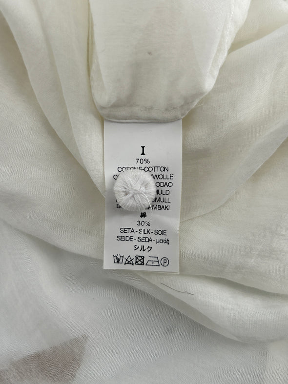 Robe chemise blanche