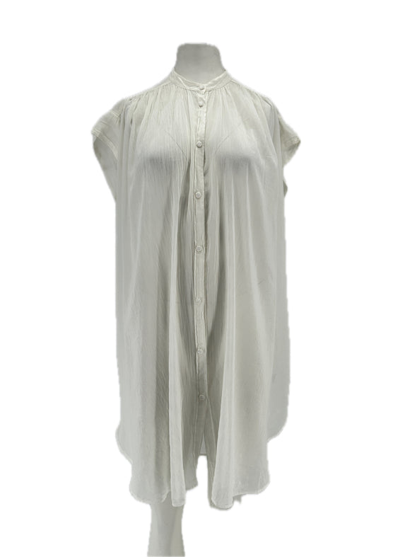 Robe chemise blanche