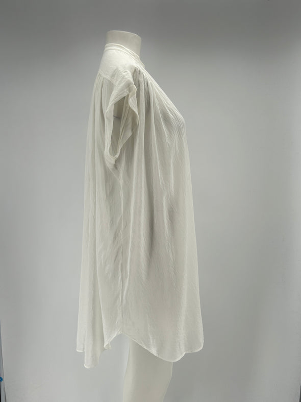 Robe chemise blanche