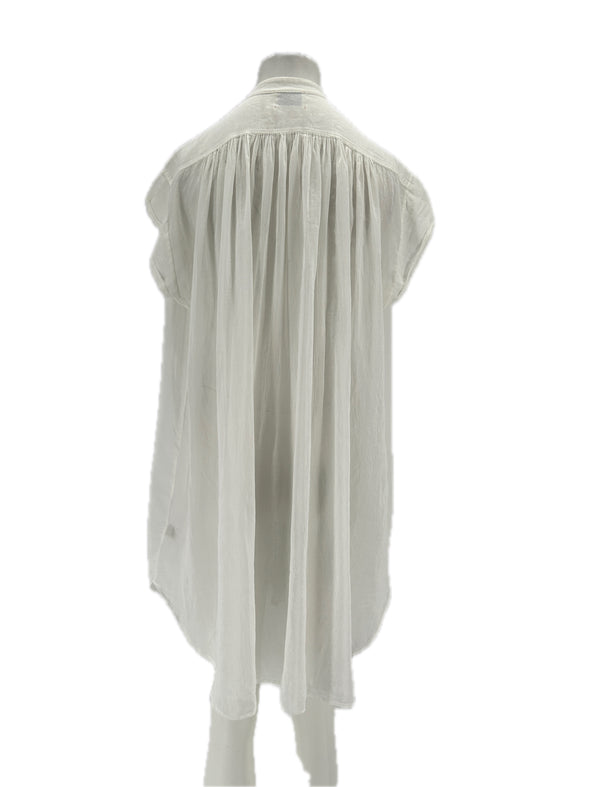 Robe chemise blanche
