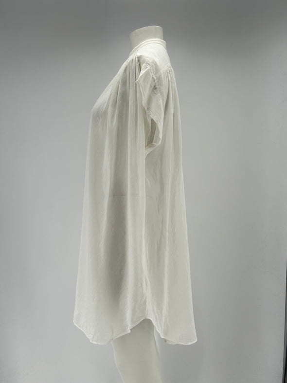 Robe chemise blanche
