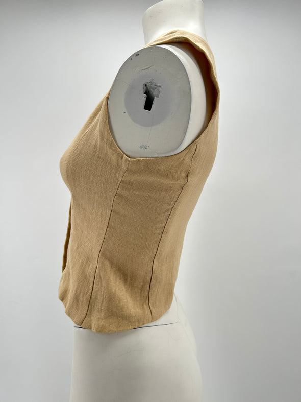 Gilet en lin