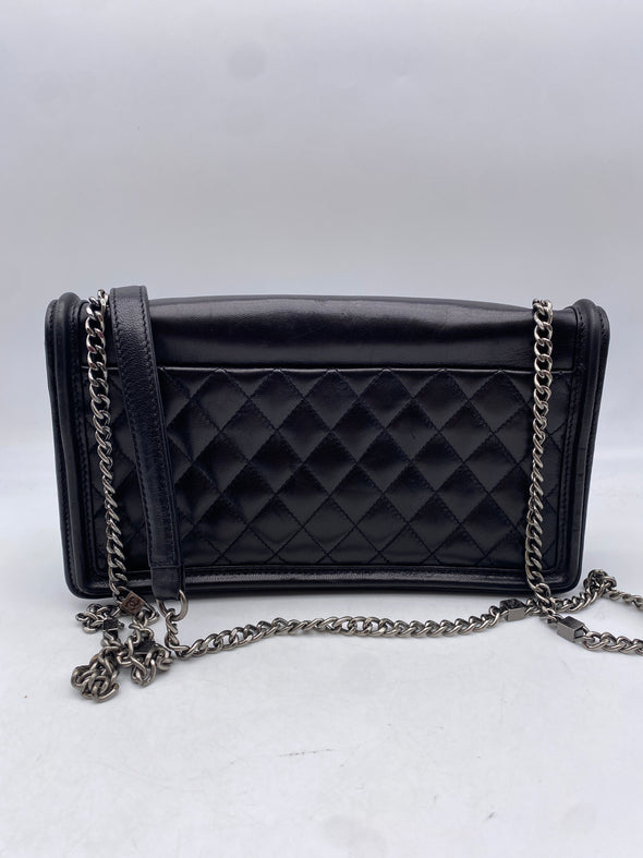 Sac noir "Boy brick"