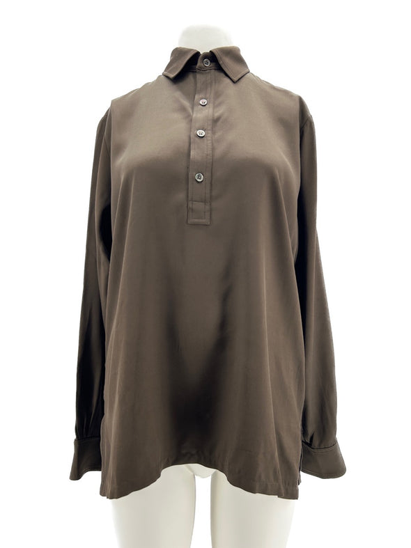 Chemise marron