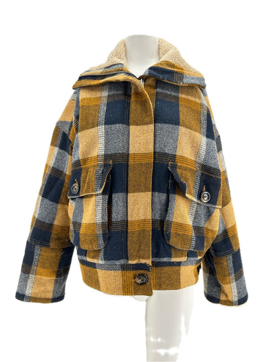 Veste en laine doublée