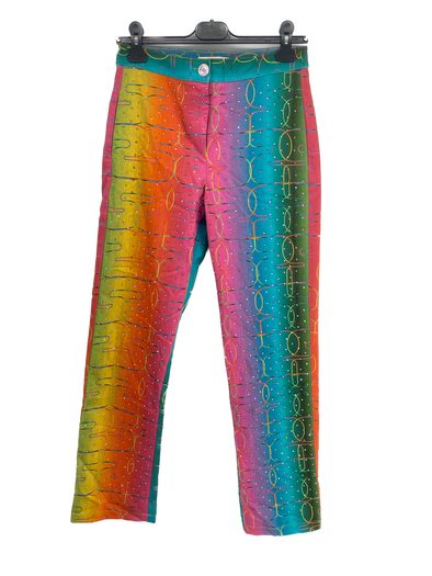 Pantalon multicolore