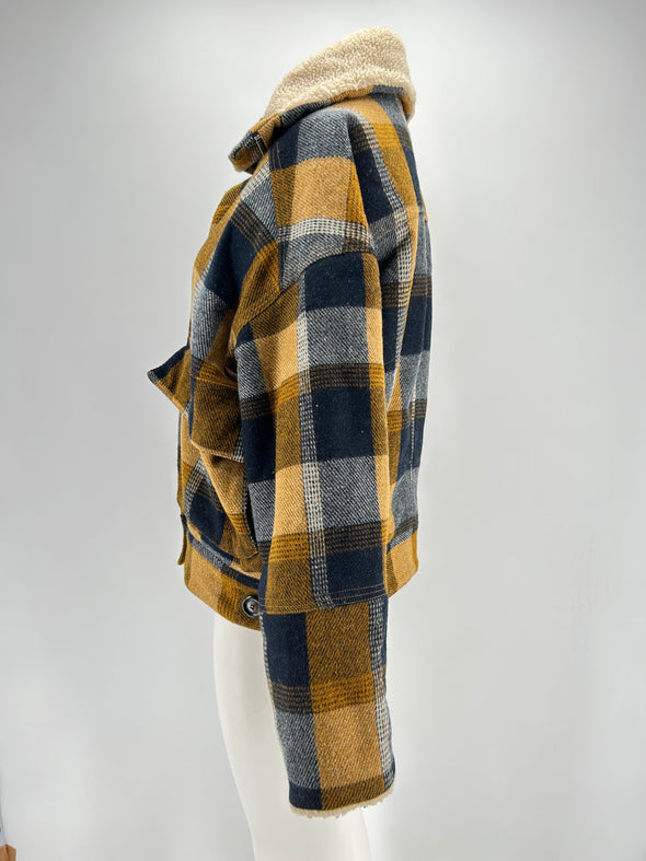 Veste en laine doublée