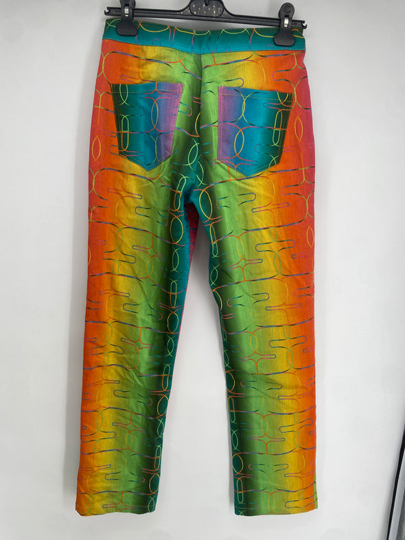 Pantalon multicolore