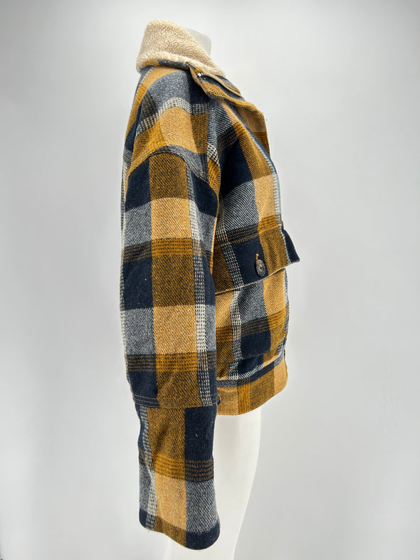Veste en laine doublée