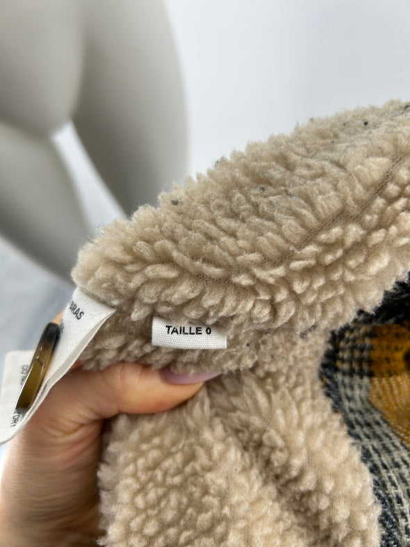 Veste en laine doublée