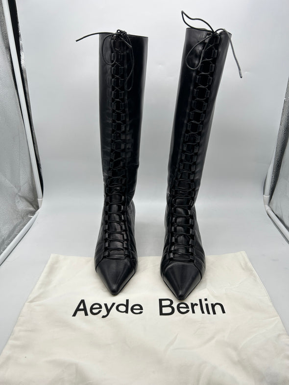 Bottes hautes noires