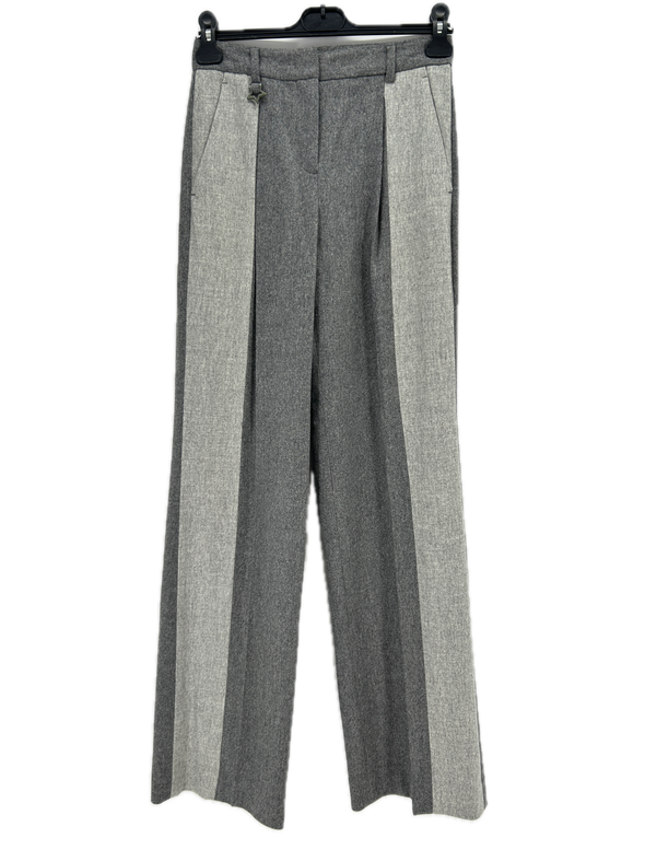 Pantalon en laine gris