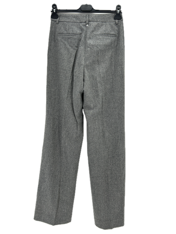Pantalon en laine gris