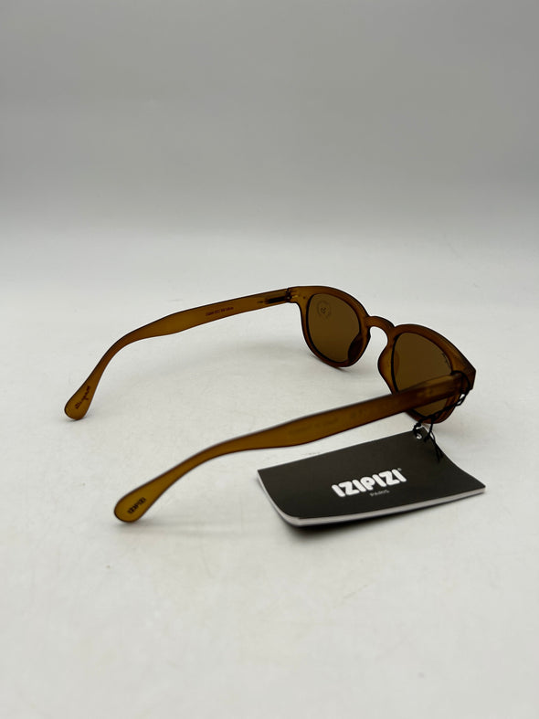 Lunettes de soleil marron