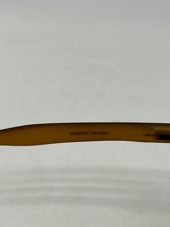 Lunettes de soleil marron