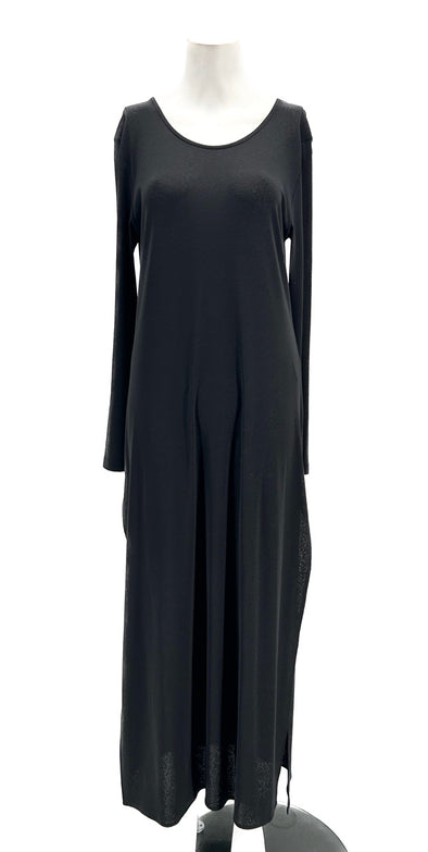 Robe noire fluide