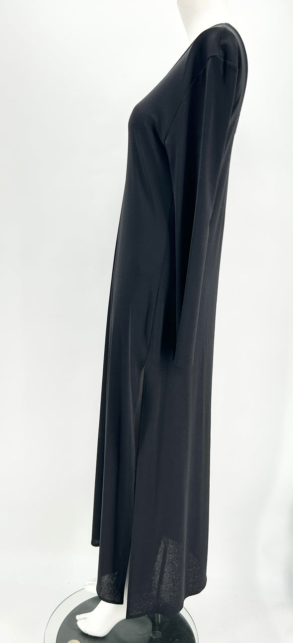 Robe noire fluide