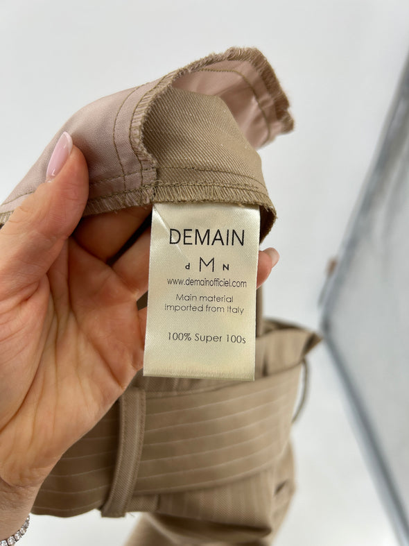 Pantalon en laine marron