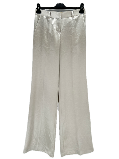Pantalon satiné gris