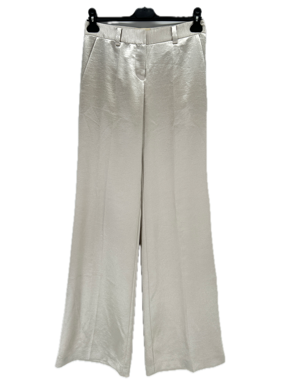 Pantalon satiné gris