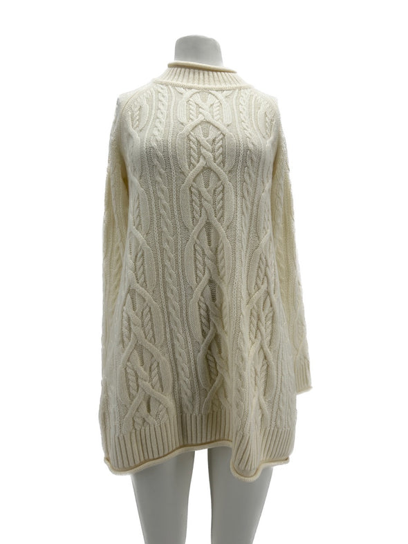 Pull en cachemire écru