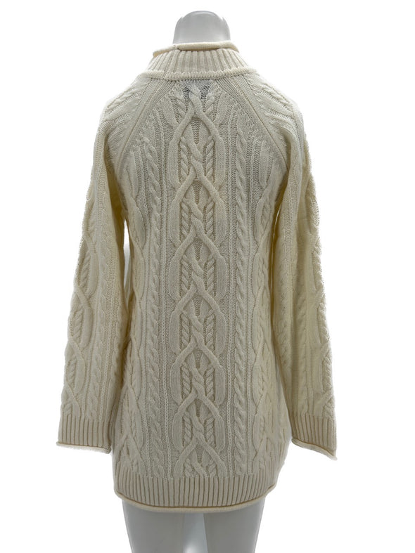 Pull en cachemire écru