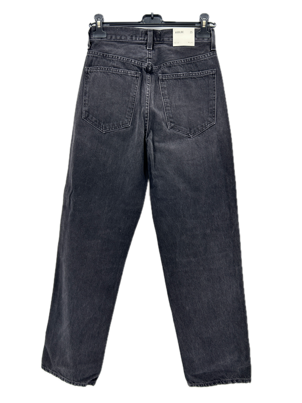 Jean asymétrique noir
