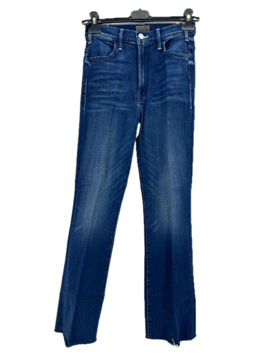 Jean bleu "The hustler ankle fray"