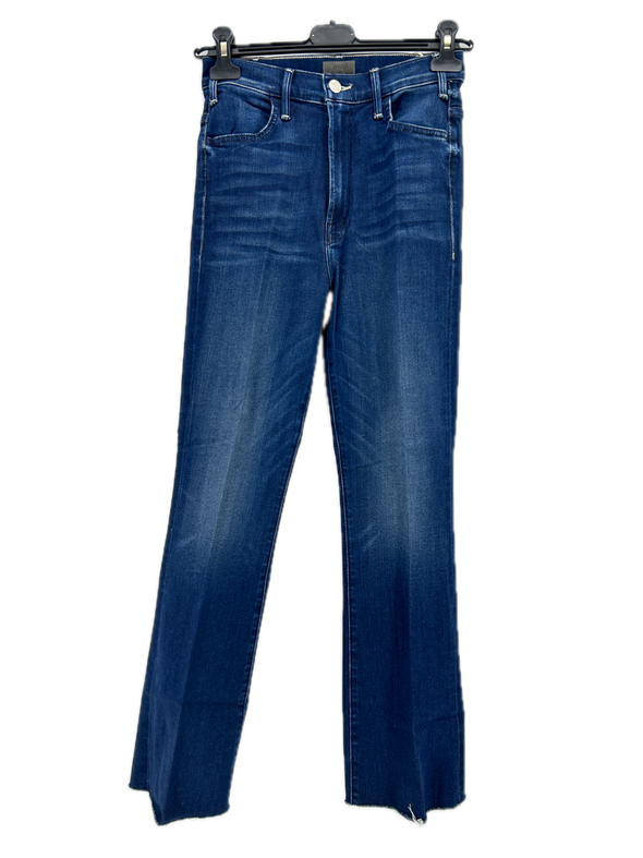 Jean bleu "The hustler ankle fray"