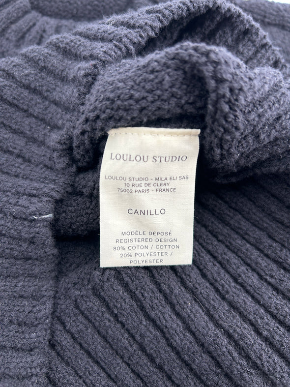 Pull noir "Canillo"