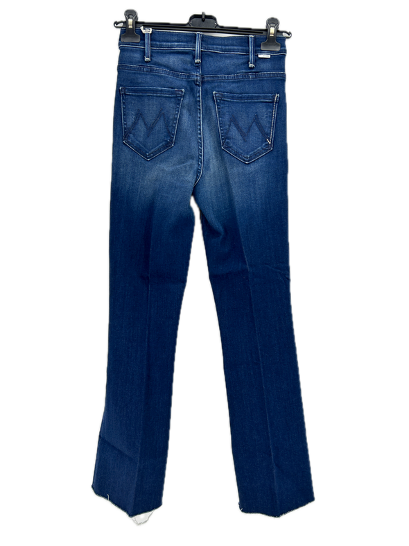 Jean bleu "The hustler ankle fray"