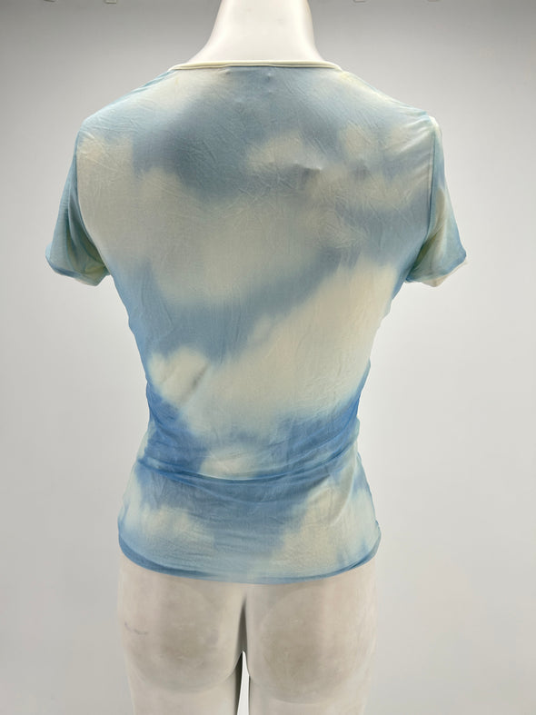 T-shirt imprimé nuage