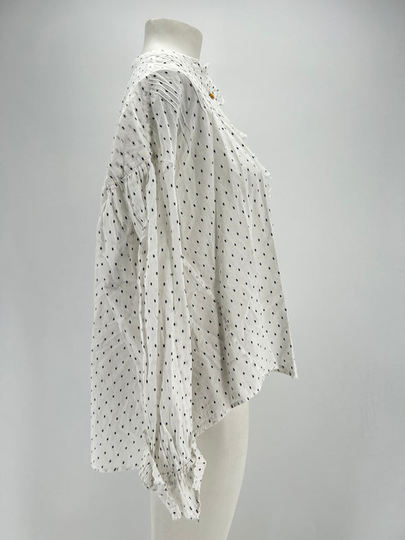 Chemise à pois