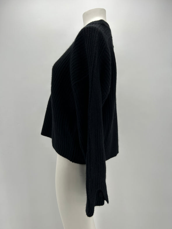 Pull en cachemire noir