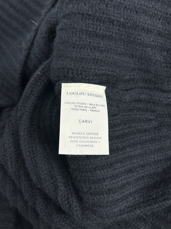 Pull en cachemire noir