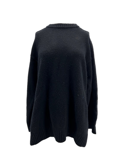 Pull noir "Safi"
